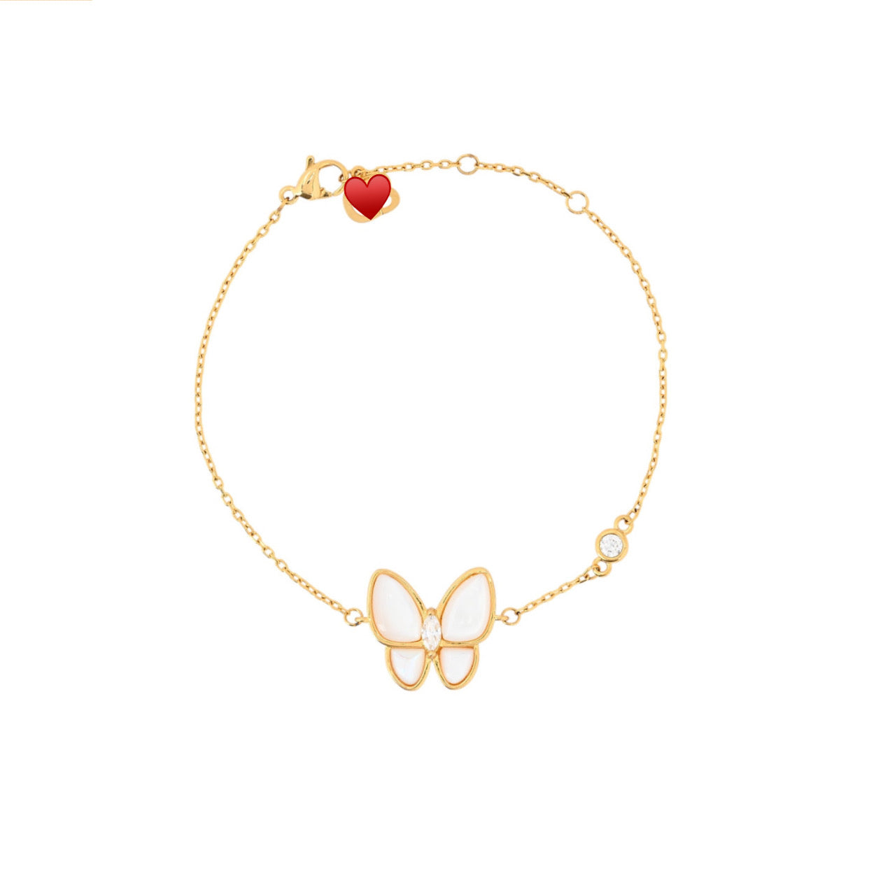 Bracelet Papillon Nacré