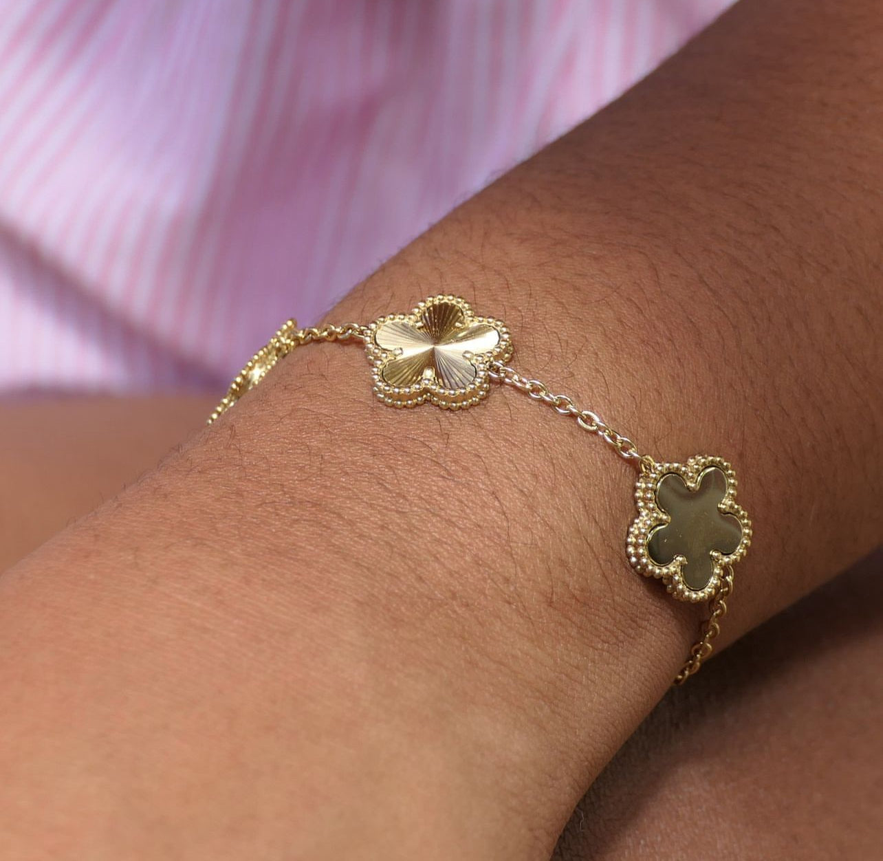 Bracelets 3 trèfles