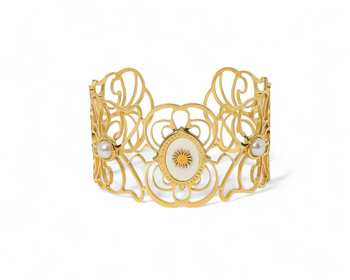 Bracelets.