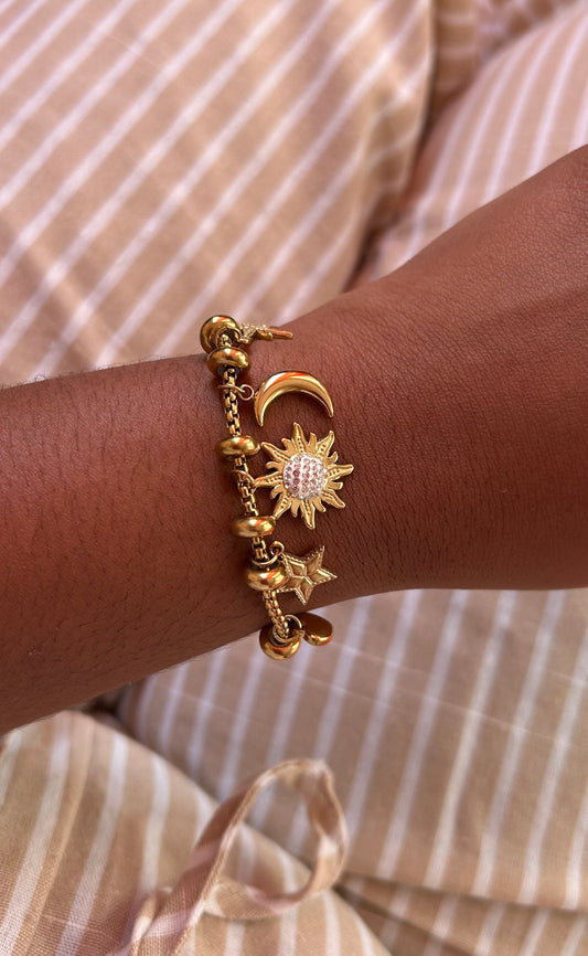 Bracelet trio céleste