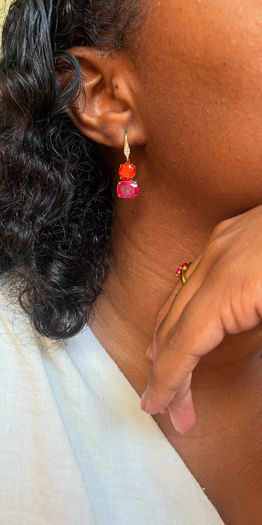 Boucle d’oreille Solora 🌸