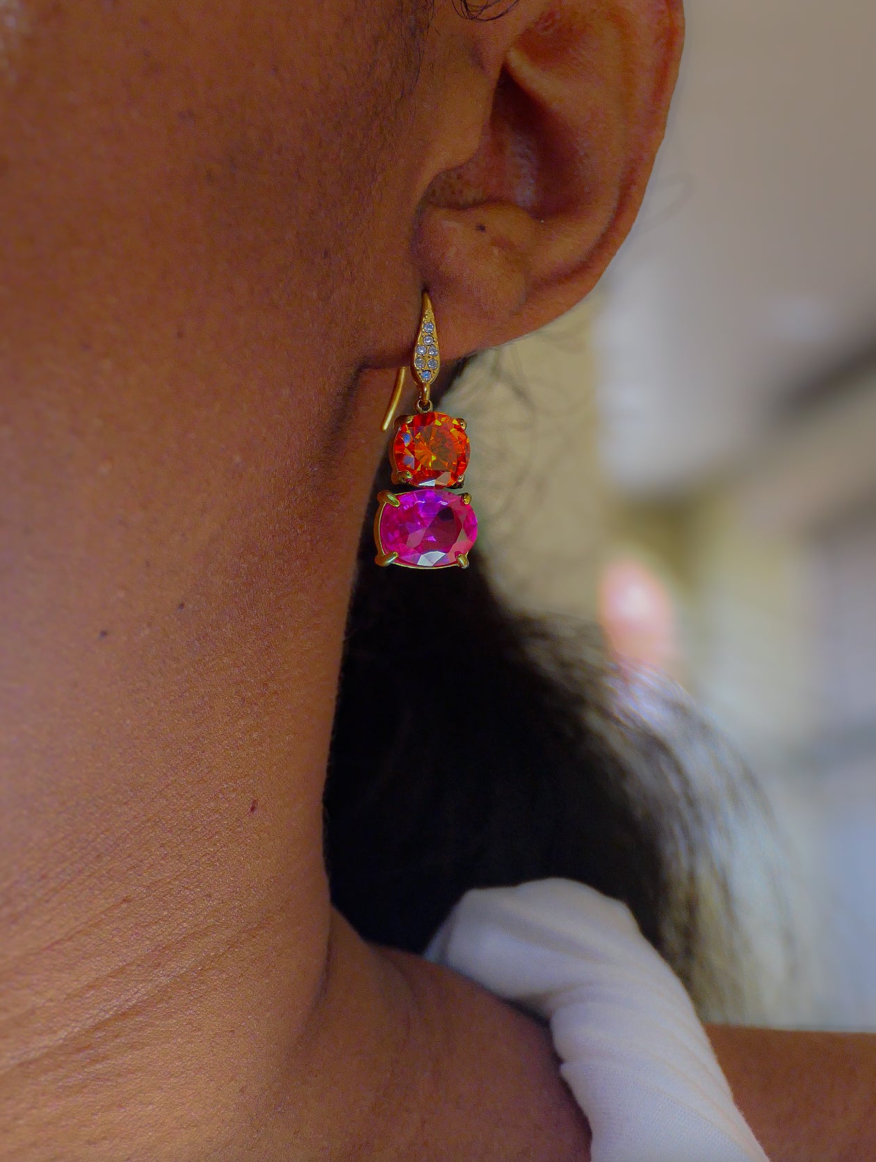 Boucle d’oreille Solora 🌸