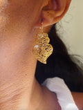 Boucle d'oreille Coeur de viana