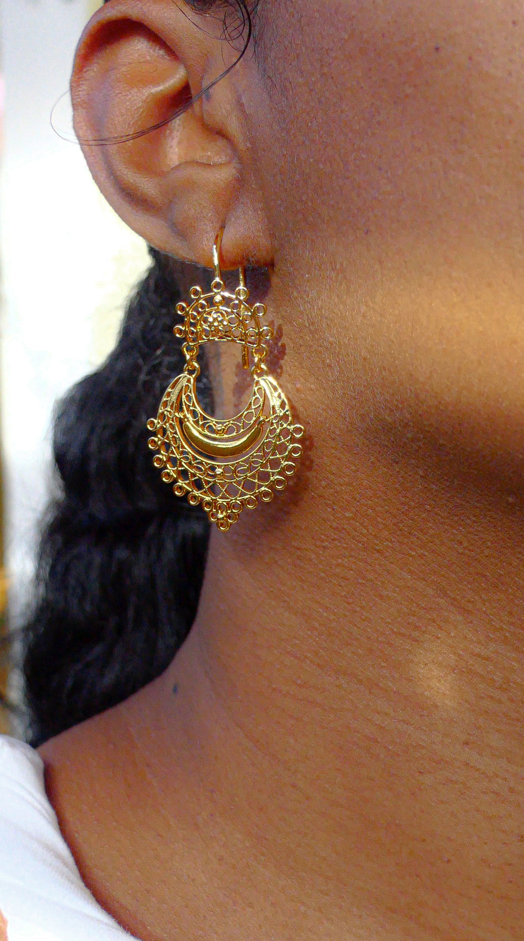 Boucle d’oreille Selene