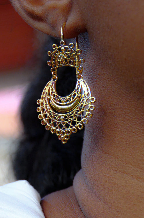 Boucle d’oreille Selene