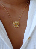 Collier Fleur d'Azur