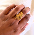 Bague - Coeur de viana - Fleur simple