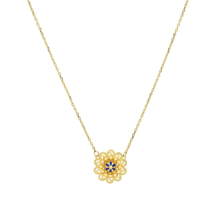 Collier Fleur d'Azur